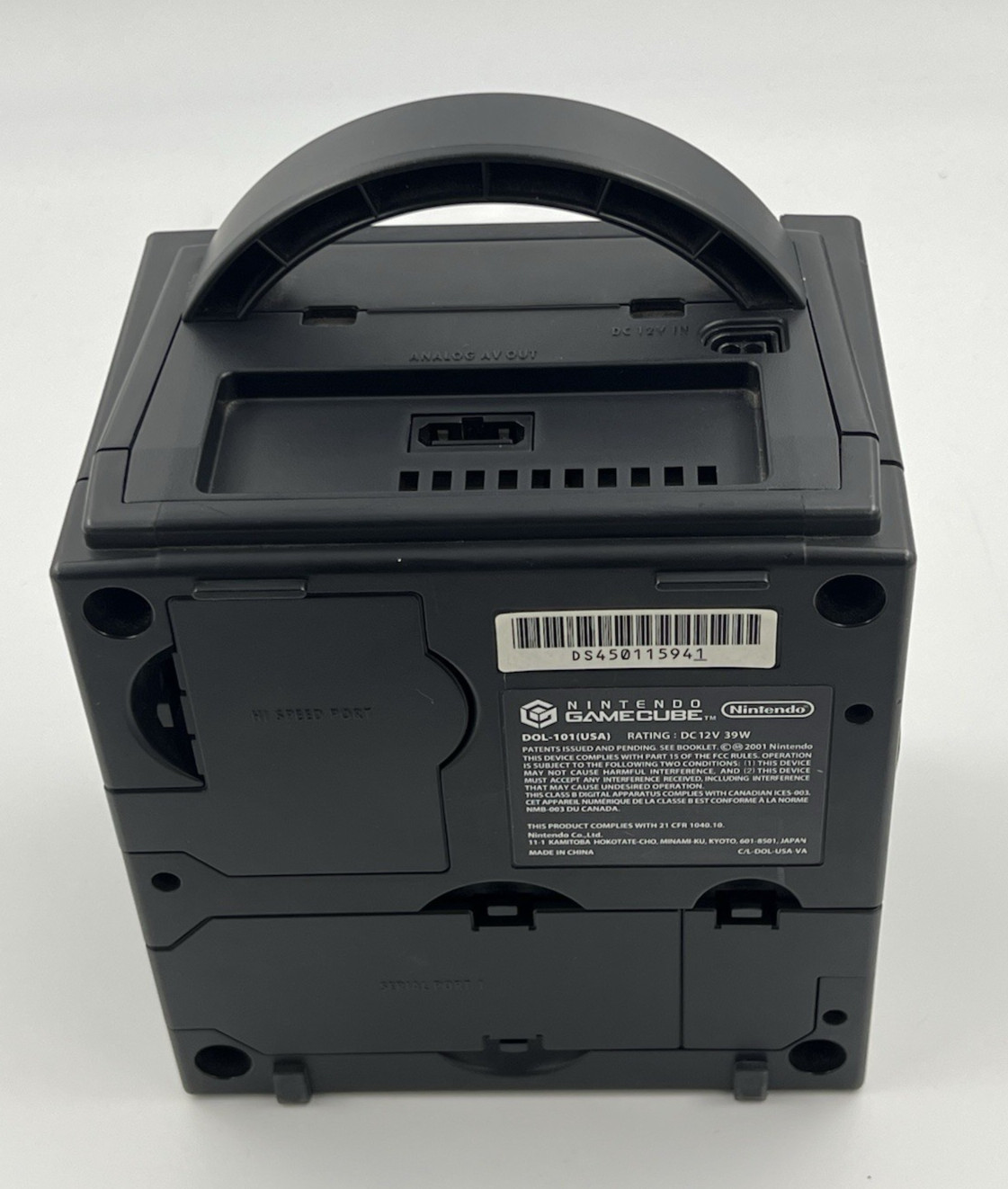 Nintendo GameCube Console Only DOL-101 Black – Excellent Condition Tested