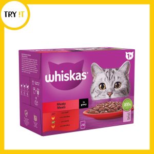 Whiskas Sachet 1+ Year Meaty Selection Gravy - 85gm