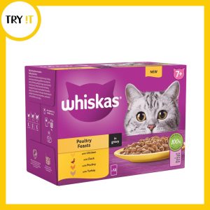 Whiskas Sachet 1+ Year Poultry Selection Gravy - 85gm