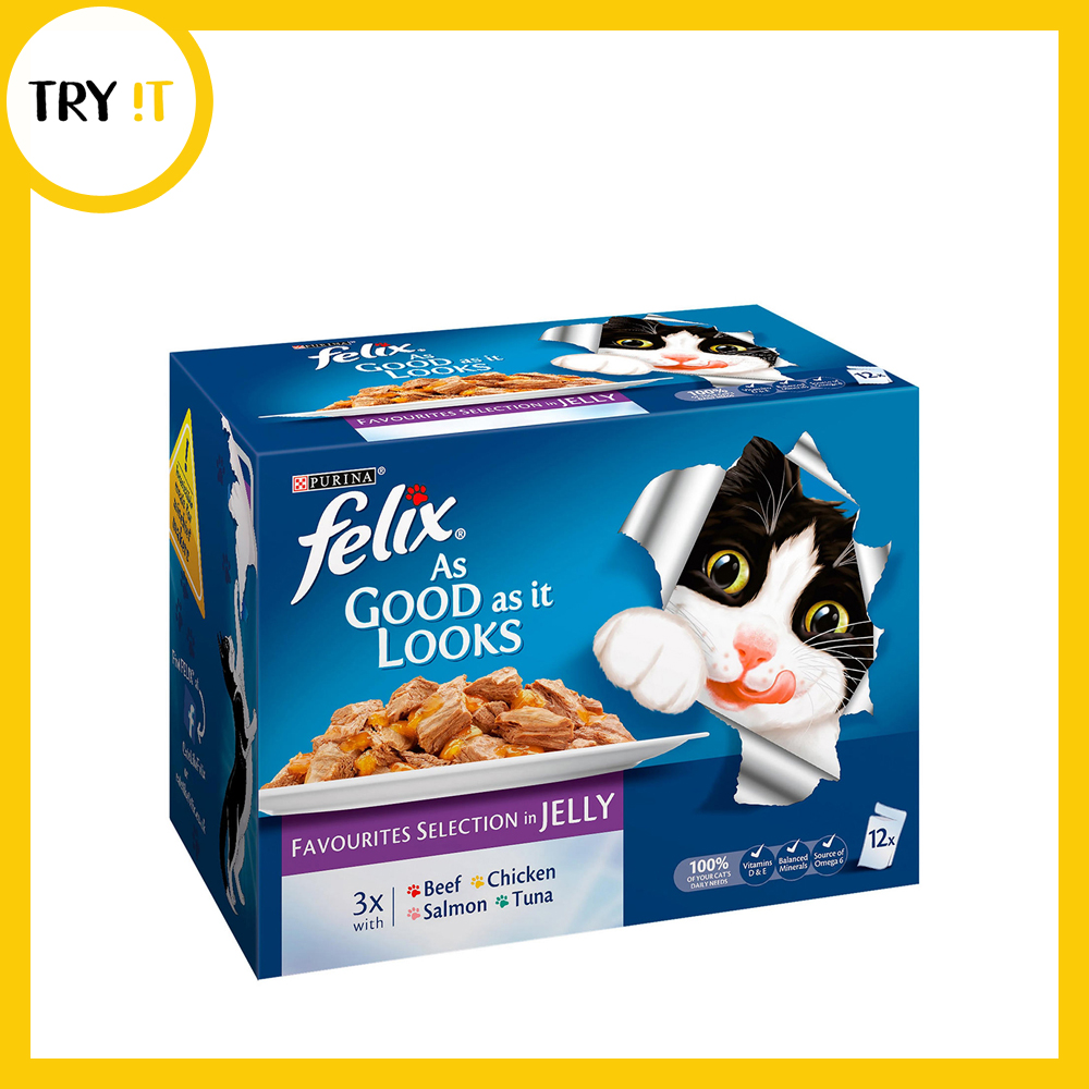 Felix Sachet Mixed Selection As Good as it Looks - 100 gm