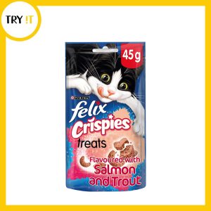 Felix Goody Bag Crispies Salmon Trout - 45gm