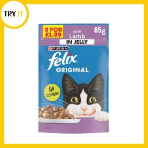 Felix Sachet Lamb Jelly - 85gm