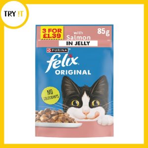 Felix Sachet Salmon Jelly - 85gm