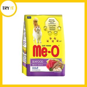 Me-O Dry Adult Cat Food - Seafood Flavor - 1.2KG