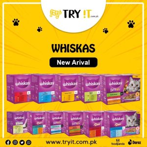 Whiskas Selection Pouches- 85gm Pack of 12