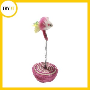 Cat Tumbler Rotating Spring Toy - For Cat & Kitten
