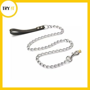 Cat Leather Grip Chain - For Cat & Kitten