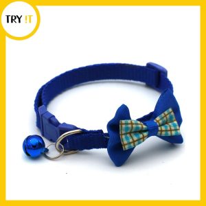 Cat Double Bow Collar - For Cat & Kitten