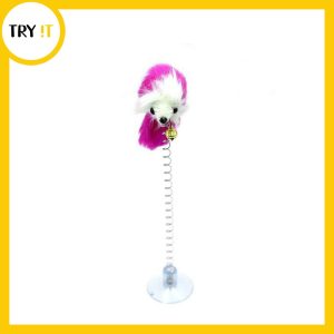 Spring Sticky Mouse - For Cat & Kitten
