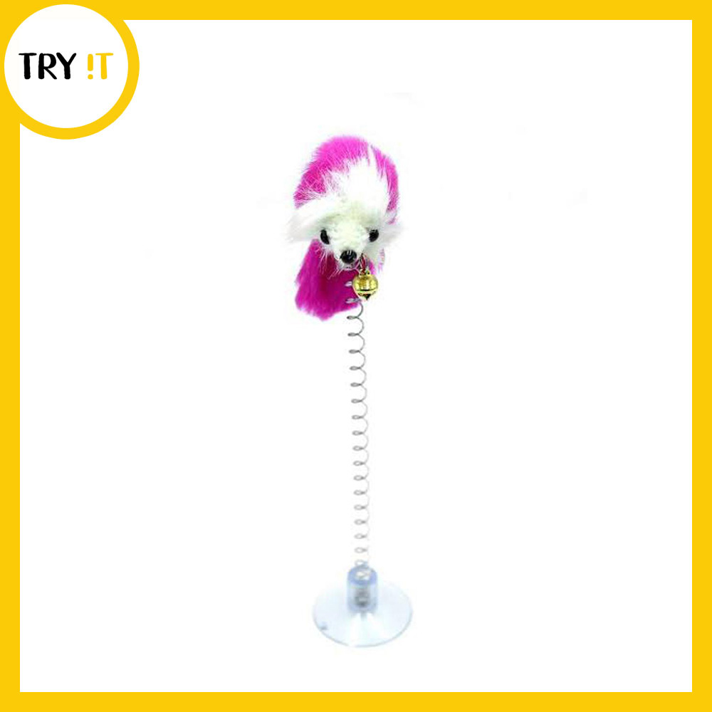 Spring Sticky Mouse - For Cat & Kitten
