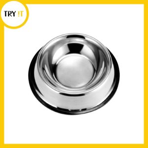 Steel Bowl 22Cm - For Cat & Kitten